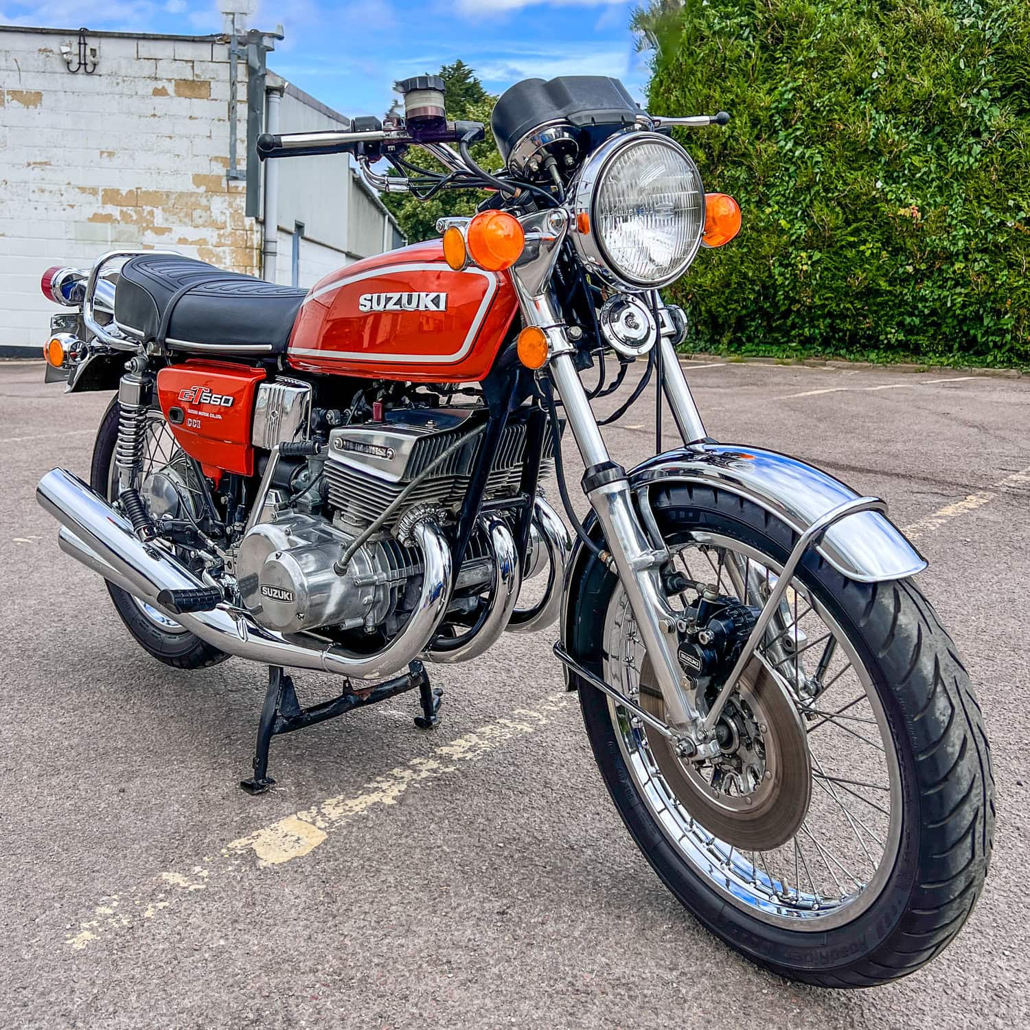 WIN THIS 1976 Suzuki GT550 + £500 In Cash! – The Classic