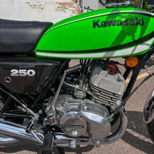 WIN THIS 1982 Kawasaki KH250 + £500 In Cash!