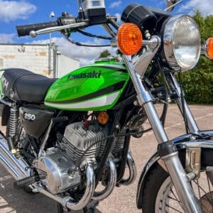 WIN THIS 1982 Kawasaki KH250 + £500 In Cash!