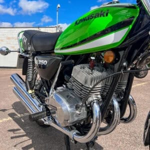 WIN THIS 1982 Kawasaki KH250 + £500 In Cash!
