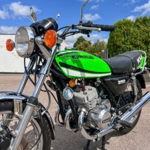 WIN THIS 1982 Kawasaki KH250 + £500 In Cash!