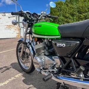 WIN THIS 1982 Kawasaki KH250 + £500 In Cash!