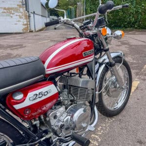 WIN THIS 1972 Suzuki T250 + £500 In Cash!