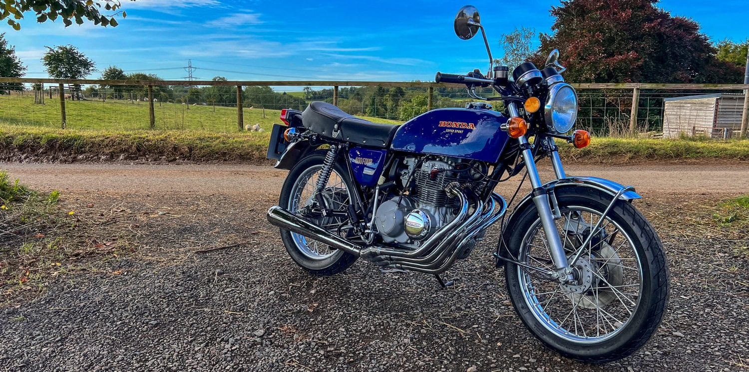 WIN THIS 1976 Honda CB400 Four + £500 In Cash!