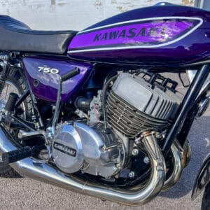WIN THIS 1975 Kawasaki H2 750cc + £500 In Cash!
