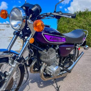 WIN THIS 1975 Kawasaki H2 750cc + £500 In Cash!
