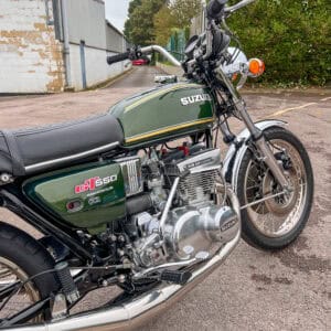 WIN THIS 1975 Suzuki GT550 + £500 In Cash!