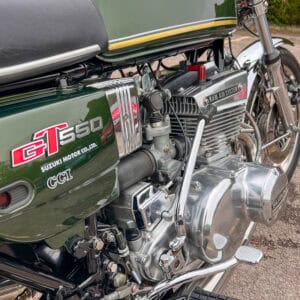 WIN THIS 1975 Suzuki GT550 + £500 In Cash!