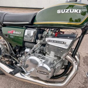 WIN THIS 1975 Suzuki GT550 + £500 In Cash!