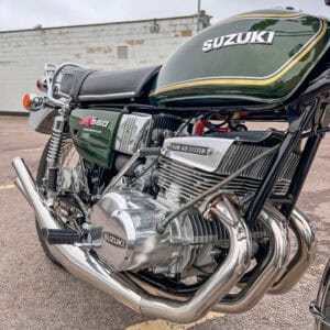 WIN THIS 1975 Suzuki GT550 + £500 In Cash!