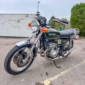 WIN THIS 1975 Suzuki GT550 + £500 In Cash!