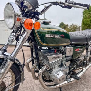 WIN THIS 1975 Suzuki GT550 + £500 In Cash!