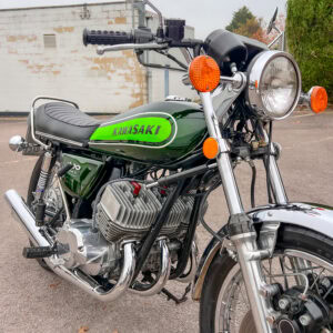 WIN THIS 1975 Kawasaki H1 500cc + £500 In Cash!