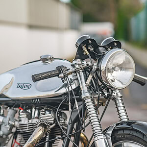 WIN THIS 1960 Triton Cafe Racer 650cc + £500 In Cash!