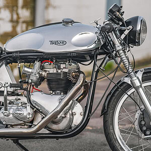 WIN THIS 1960 Triton Cafe Racer 650cc + £500 In Cash!