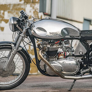 WIN THIS 1960 Triton Cafe Racer 650cc + £500 In Cash!