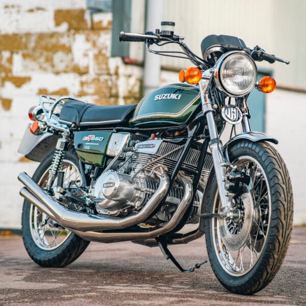 WIN THIS 1975 Suzuki GT550 + £500 In Cash!