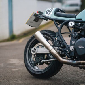 WIN THIS 1997 Custom Triumph 900cc Cafe Racer + £500 In Cash!