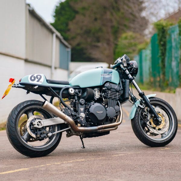 WIN THIS 1997 Custom Triumph 900cc Cafe Racer + £500 In Cash! - Image 3