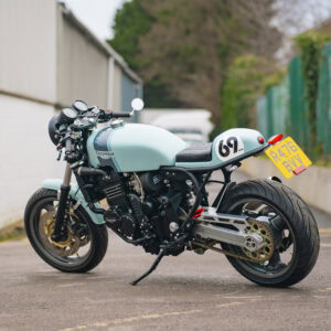 WIN THIS 1997 Custom Triumph 900cc Cafe Racer + £500 In Cash!