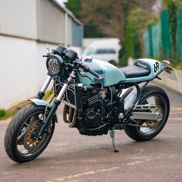 WIN THIS 1997 Custom Triumph 900cc Cafe Racer + £500 In Cash! - Image 2