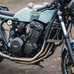 WIN THIS 1997 Custom Triumph 900cc Cafe Racer + £500 In Cash!