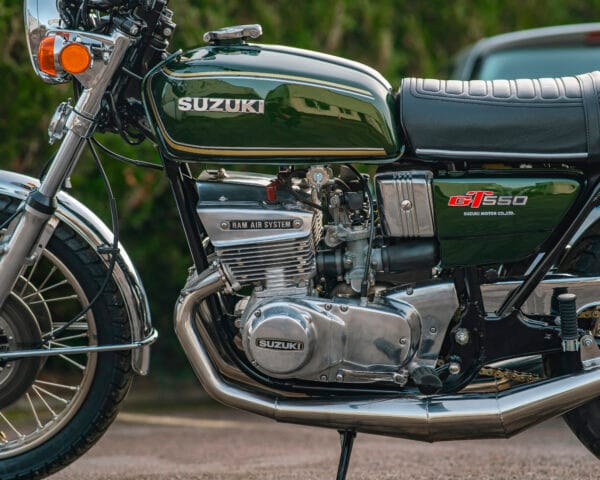 WIN THIS 1975 Suzuki GT550 + £500 In Cash! - Image 8