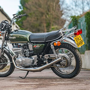 WIN THIS 1975 Suzuki GT550 + £500 In Cash!