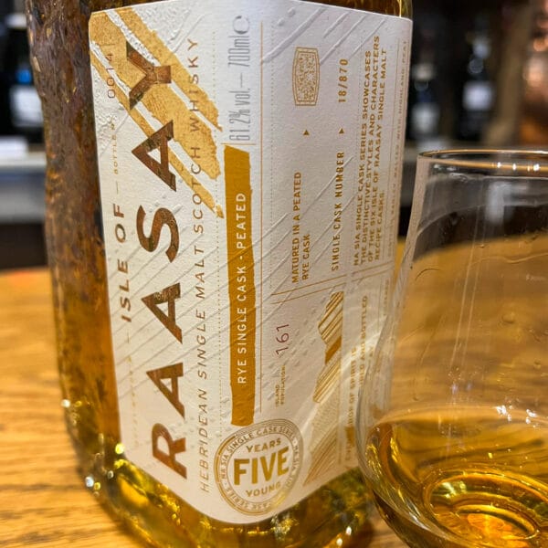 WIN THIS Raasay 5 Year Old Na Sia Single Peated Rye Cask Whisky 61.2% 70cl - Image 2