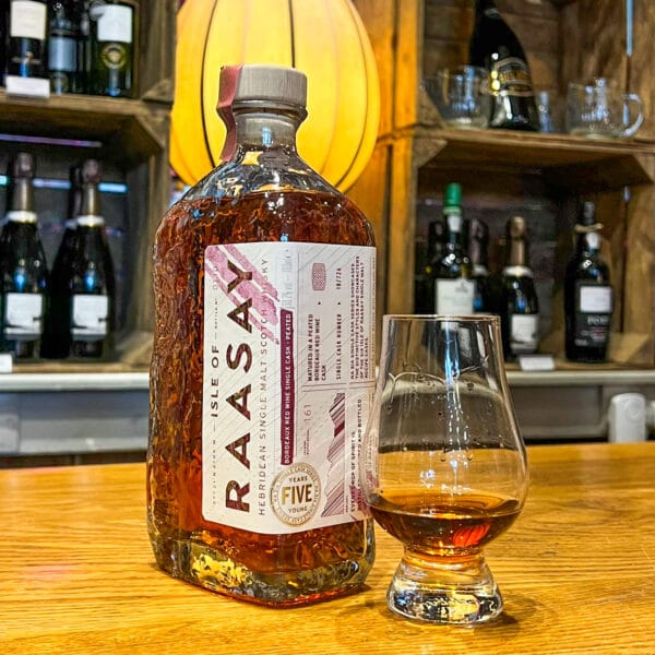 WIN THIS Raasay 5 Year Old Bordeaux Na Sia Single Cask 60.4 70cl