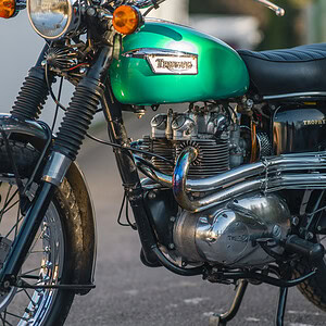 WIN THIS 1971 Triumph T100C Trophy Competition 500cc + £500 In Cash!