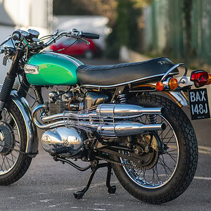 WIN THIS 1971 Triumph T100C Trophy Competition 500cc + £500 In Cash!