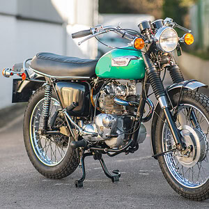 WIN THIS 1971 Triumph T100C Trophy Competition 500cc + £500 In Cash!