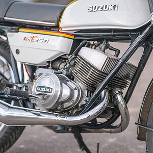 WIN THIS 1978 Suzuki GT250 + £500 In Cash!