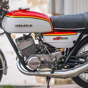 WIN THIS 1978 Suzuki GT250 + £500 In Cash!