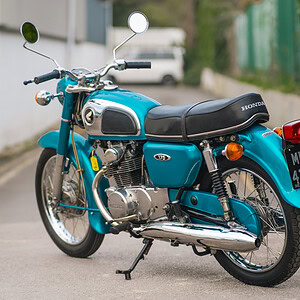 WIN THIS 1976 Honda CD175 + £250 In Cash! (LOW ODDS 1/600)