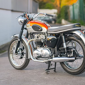 WIN THIS 1961 Triumph T120 Pre-Unit Bonneville 650cc + £500 In Cash!
