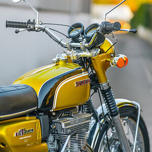 WIN THIS 1972 Suzuki GT550J + £500 In Cash!