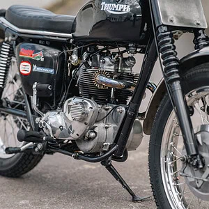 WIN THIS 1959 Triumph T100C 500cc Desert Sled + £500 In Cash!