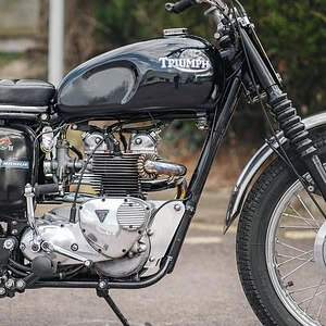 WIN THIS 1959 Triumph T100C 500cc Desert Sled + £500 In Cash!