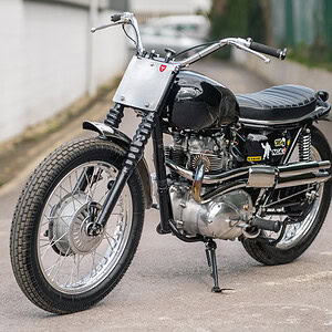 WIN THIS 1959 Triumph T100C 500cc Desert Sled + £500 In Cash!