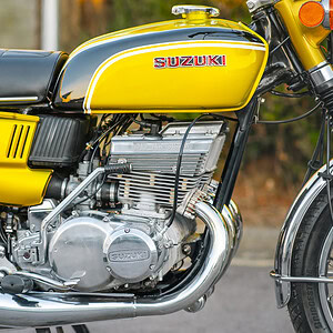 WIN THIS 1972 Suzuki GT550J + £500 In Cash!