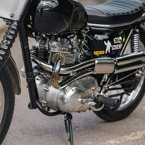 WIN THIS 1959 Triumph T100C 500cc Desert Sled + £500 In Cash!