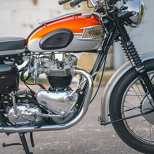 WIN THIS 1961 Triumph T120 Pre-Unit Bonneville 650cc + £500 In Cash!