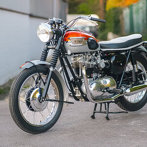 WIN THIS 1961 Triumph T120 Pre-Unit Bonneville 650cc + £500 In Cash!