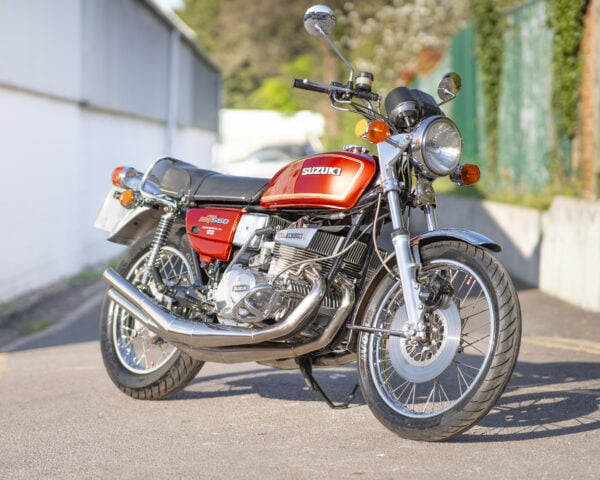 WIN THIS 1977 Suzuki GT550 + £500 In Cash!