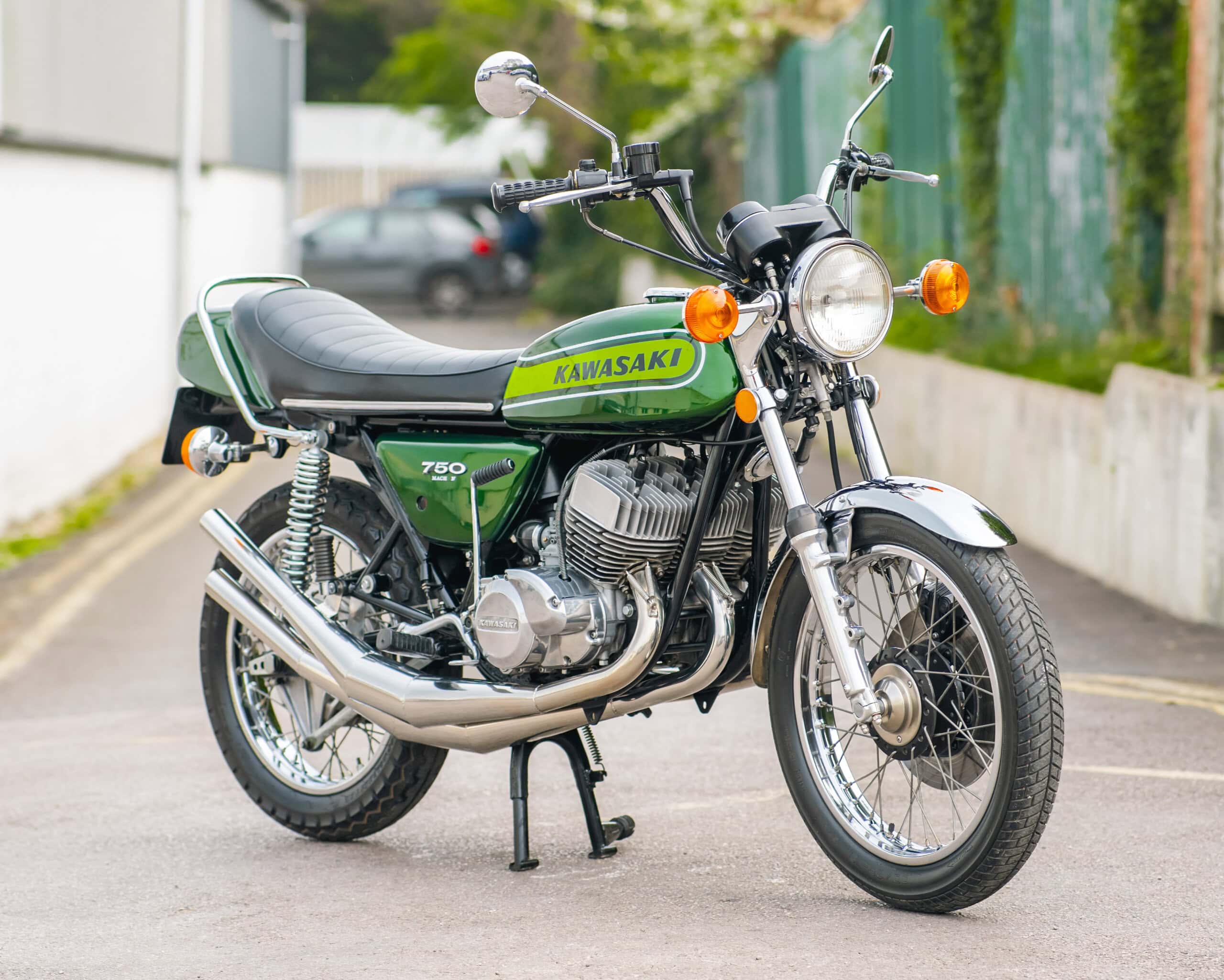 WIN THIS 1974 Kawasaki H2B 750cc + £500 In Cash! – The Classic