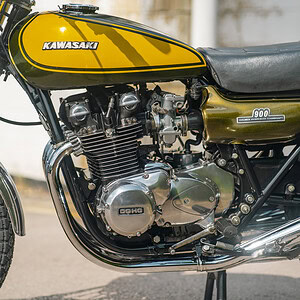 WIN THIS 1974 Kawasaki Z1A 900cc + £500 In Cash!