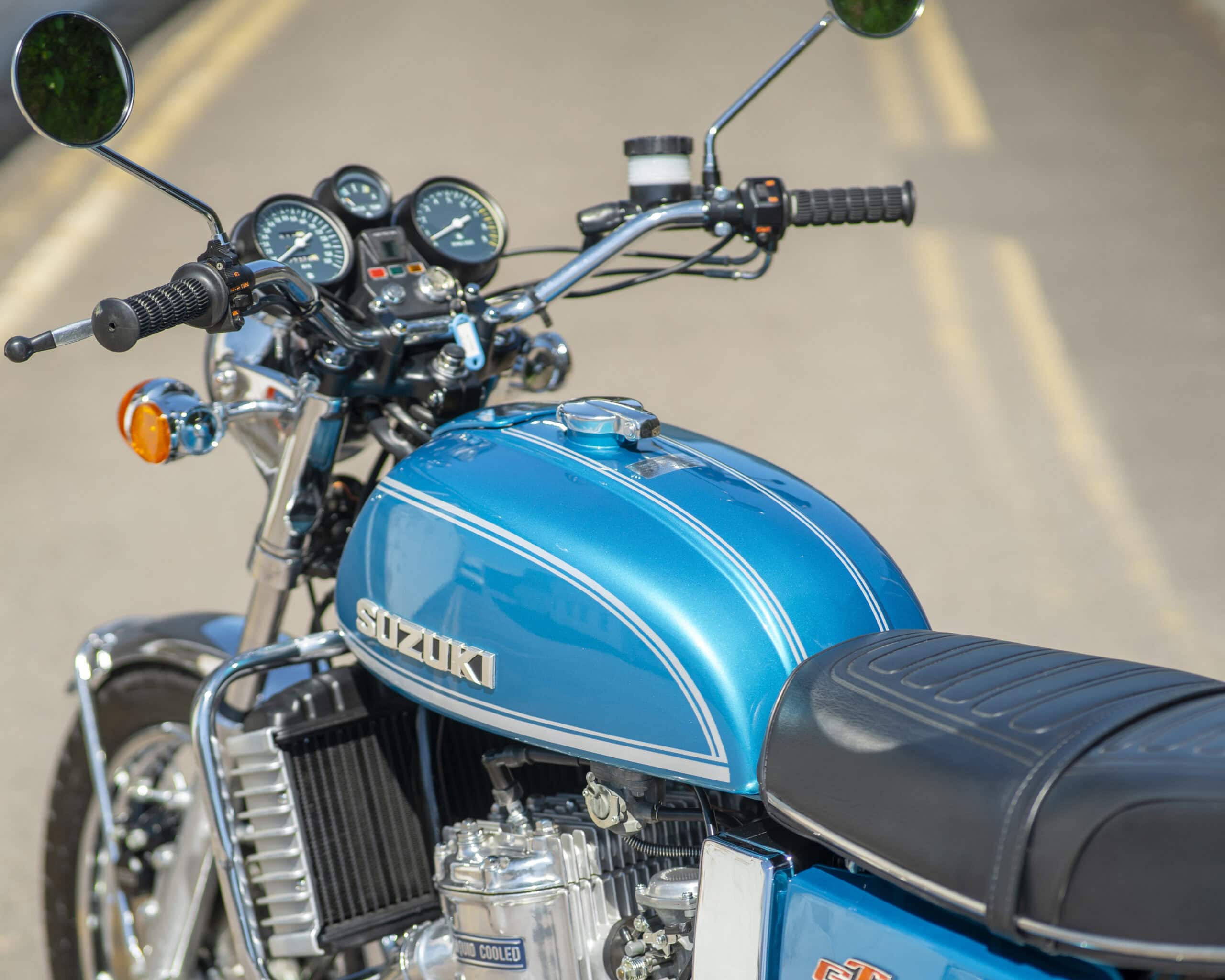 WIN THIS 1974 Suzuki GT750L – In Stunning Metallic Blue + £500
