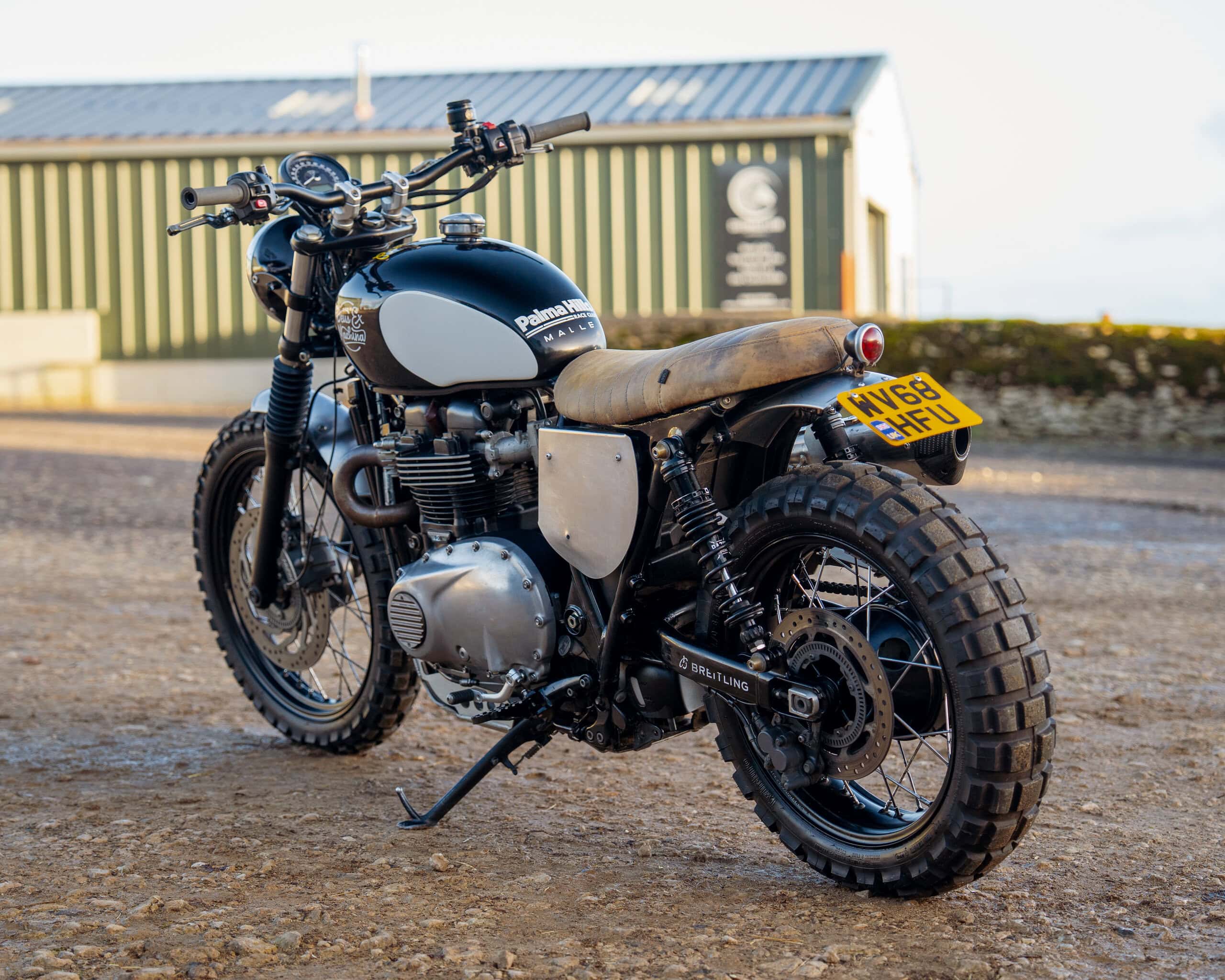 WIN THIS 2018 Triumph Street Scrambler 900 Custom Built 500 Raw 